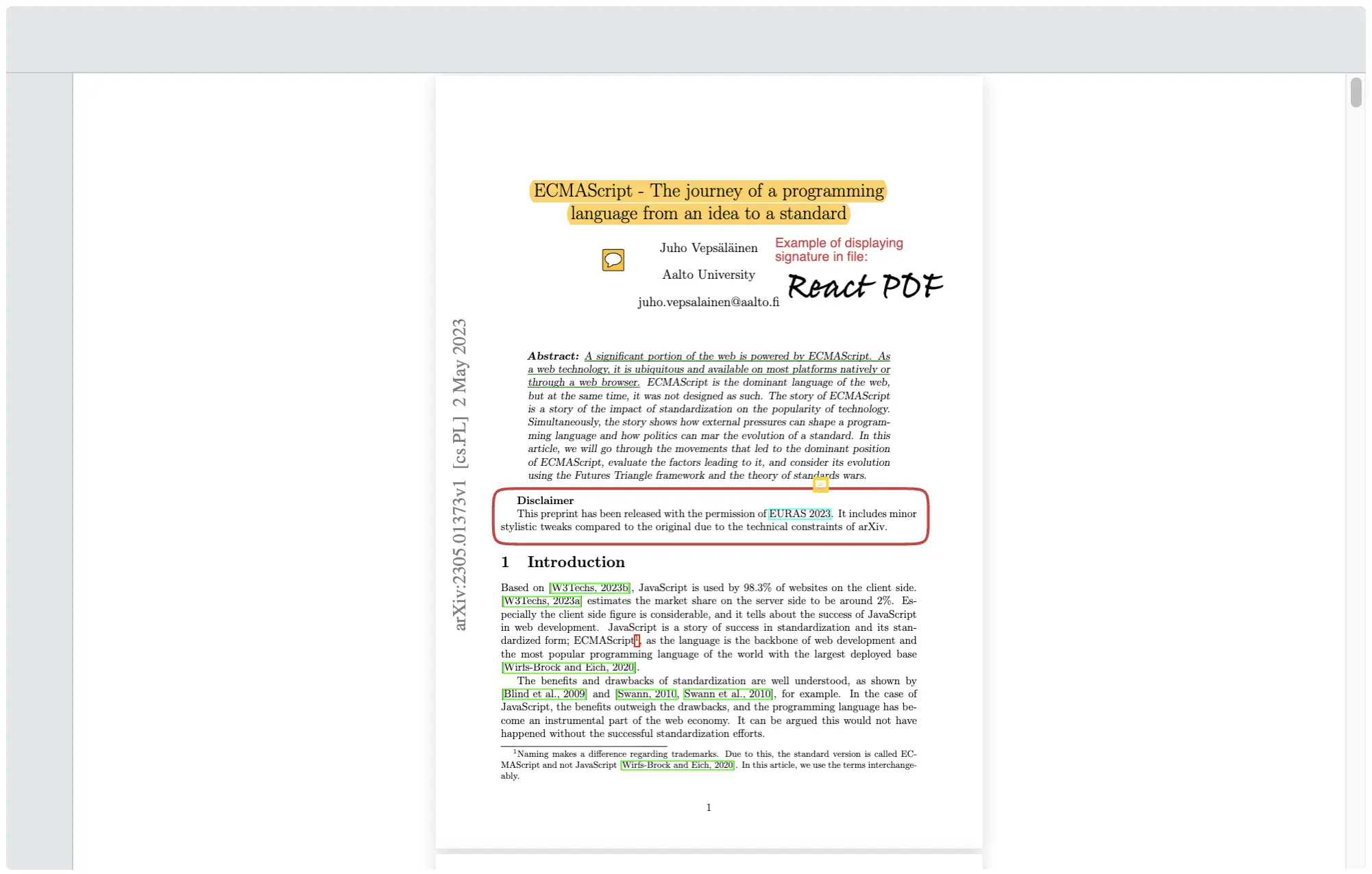 An example of how to hide all icons