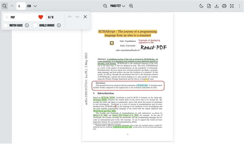 An example of how to change an icon in a component within a tool